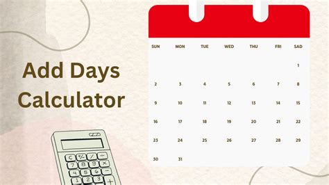 Add Days Calculator (Add days to a date).